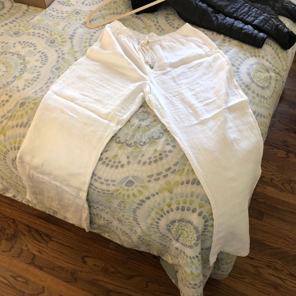 SOLD-VINCE CAMUTO LINEN PANTS